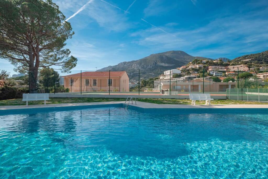 Appartement Familial 6P, Avec Piscine Et Tennis, Proche Mer Рокебрюн — Кап-Мартен Экстерьер фото